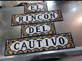 Letras en Ceramica a su eleccion