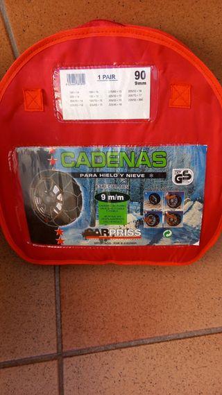 Cadenas para ruedas