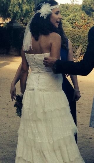 Vestido de novia boho