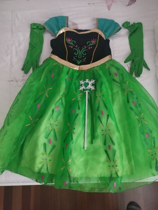 Disfraz de princesa Ana