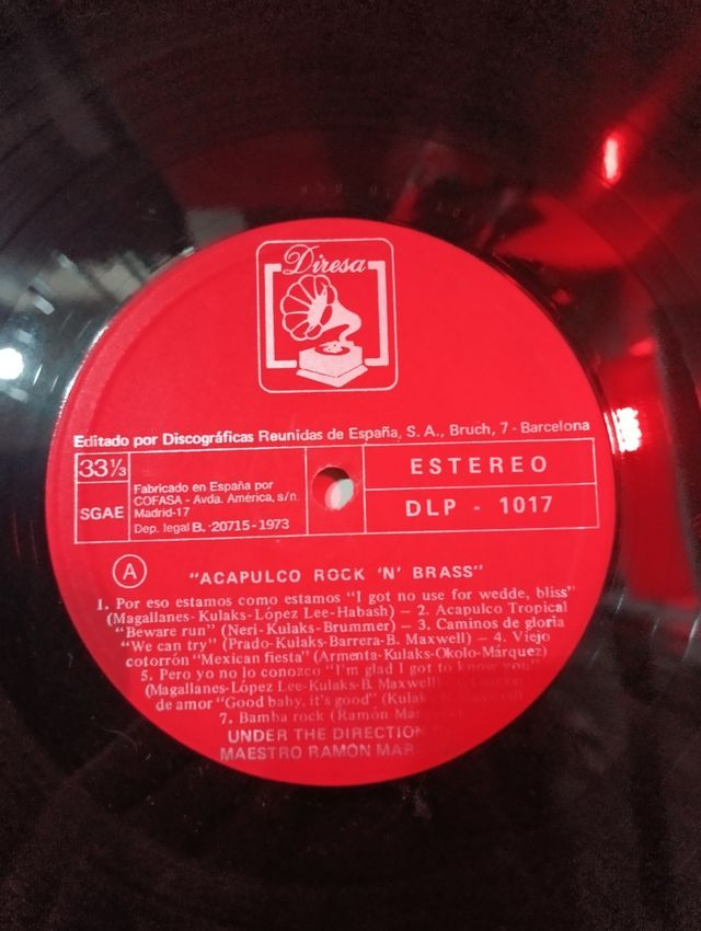 Vinilo Acapulco rock'n'brass