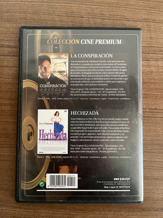 Película dvd