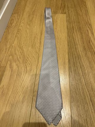 Corbata seda pura vintage