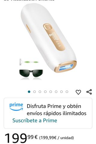 Depiladora Laser 3 en 1