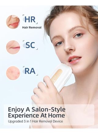 Depiladora Laser 3 en 1