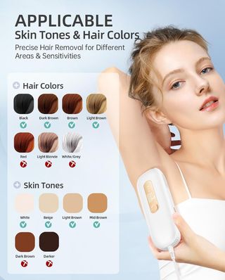 Depiladora Laser 3 en 1