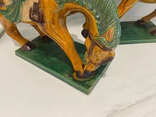 Caballos cerámica china