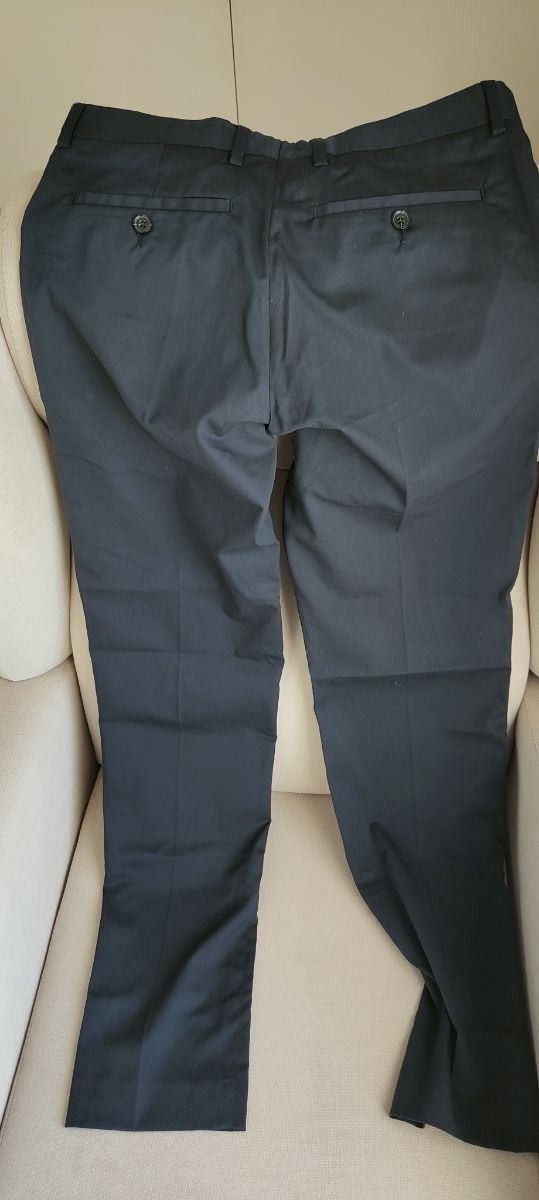 Pantalón traje azul
