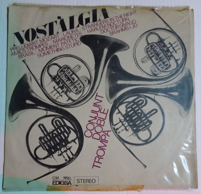 Vinilo conjunt doble trompa