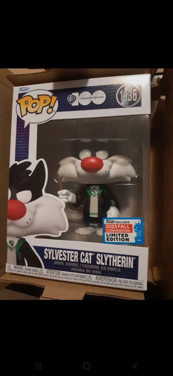 Funko pop Sylvester cat Slytherin 1336