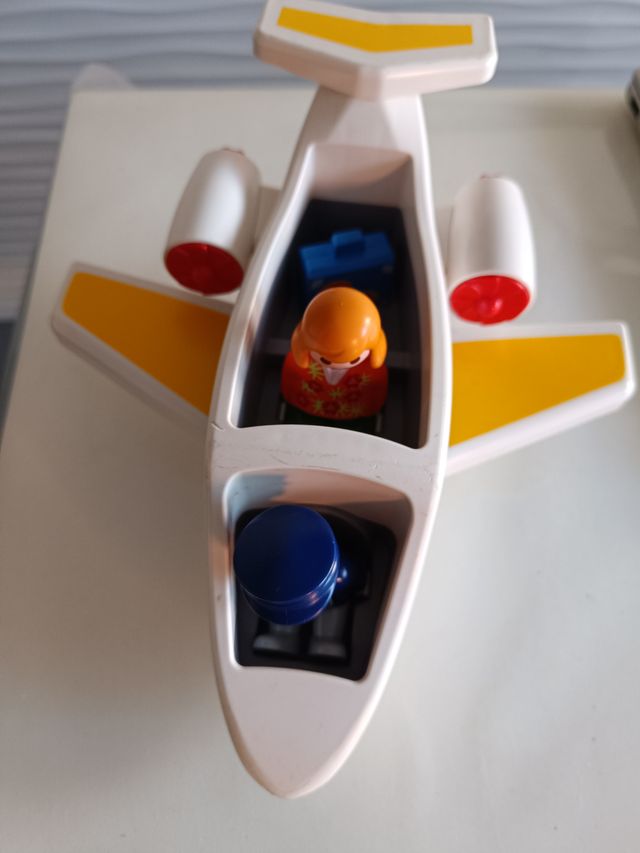 Avión Playmobil 1-2-3