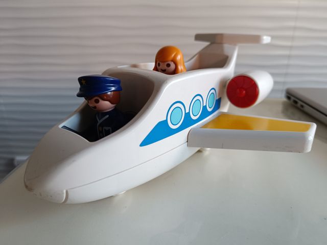 Avión Playmobil 1-2-3