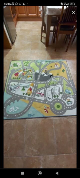 Alfombra Ikea niños Lekplats
