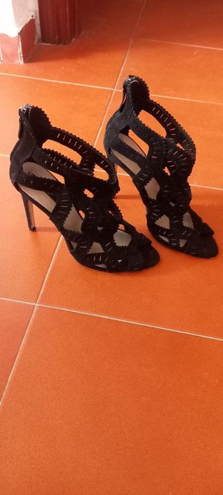 Zapatos tacón 12 cm fiesta