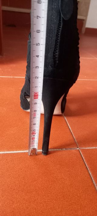 Zapatos tacón 12 cm fiesta
