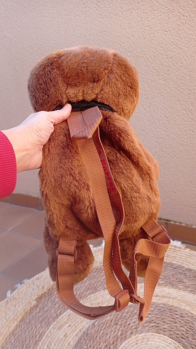 Mochila infantil peluche