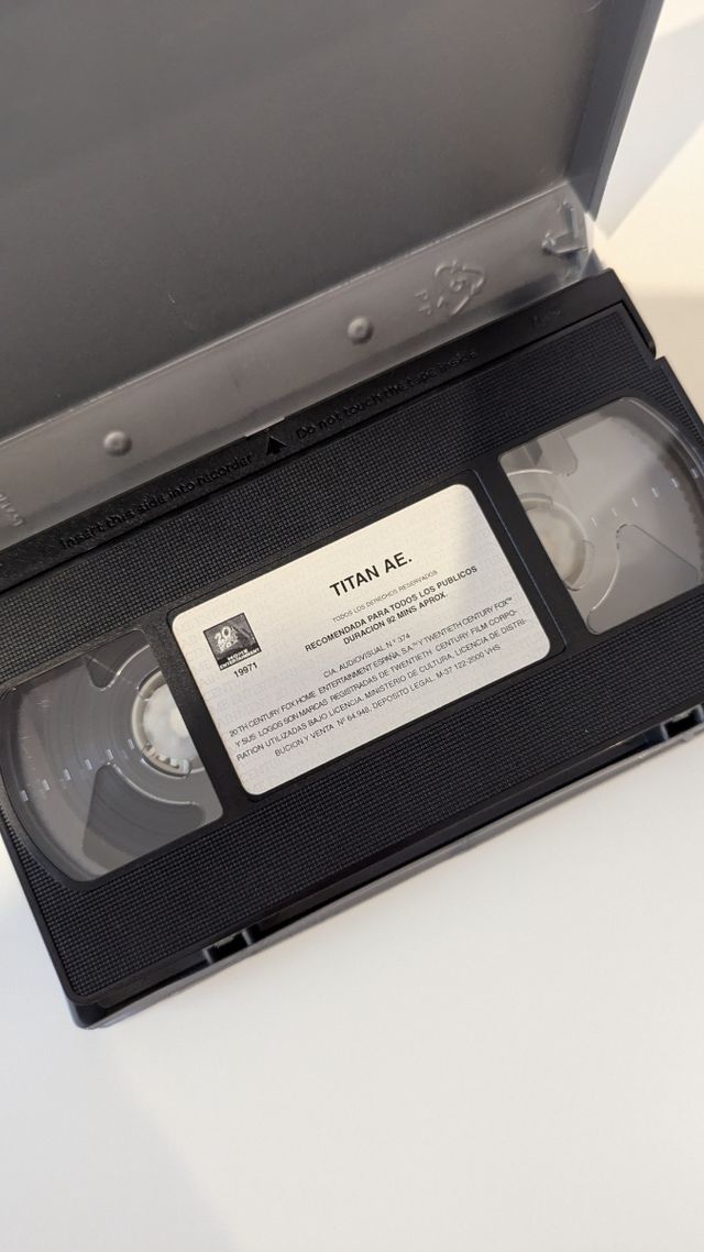 Titan AE VHS