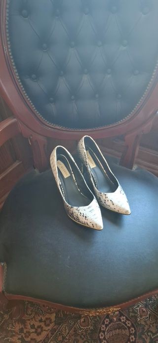 Salón Animal Print Blanco Y Negro Top Queens