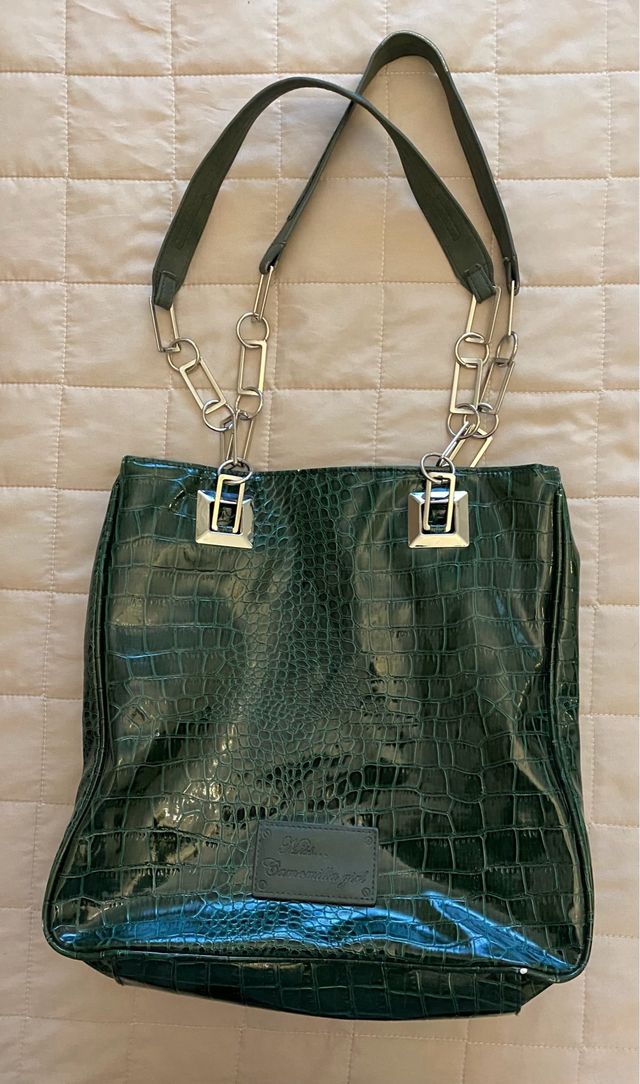 Borsa verde Camomilla