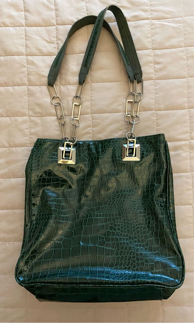 Borsa verde Camomilla