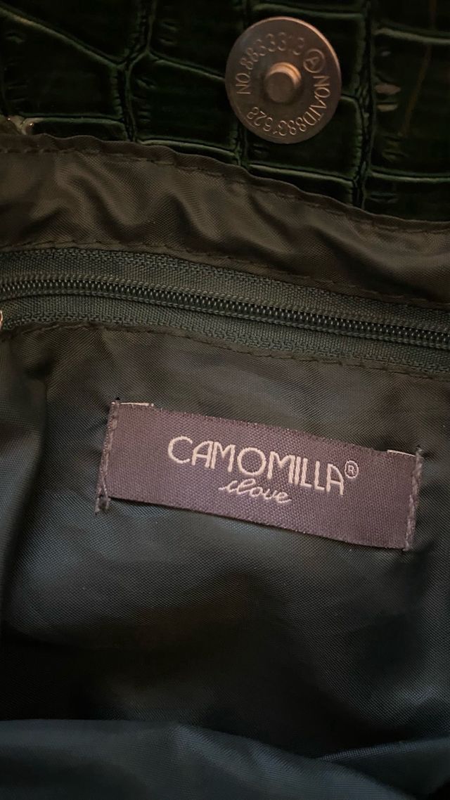 Borsa verde Camomilla