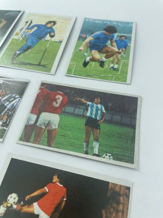 Lote de 10 cromos de Maradona CromoEsport 1984