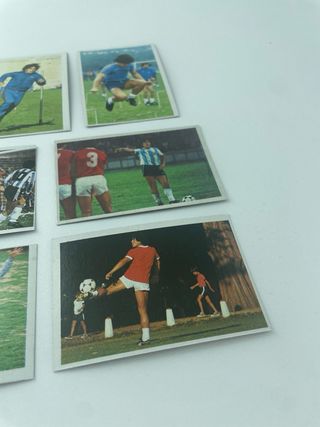 Lote de 10 cromos de Maradona CromoEsport 1984