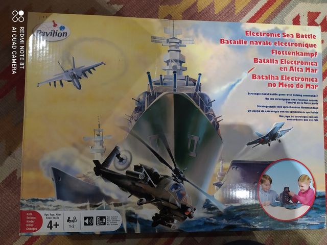 Batalla electrónica en alta mar