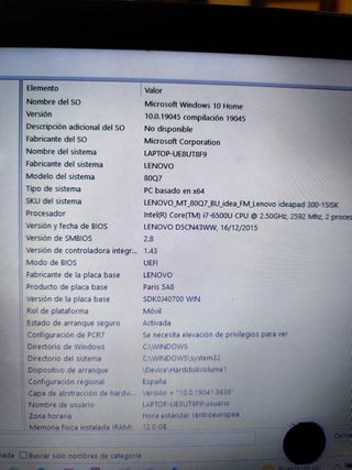 Ordenador portátil LENOVO D5CN43WW