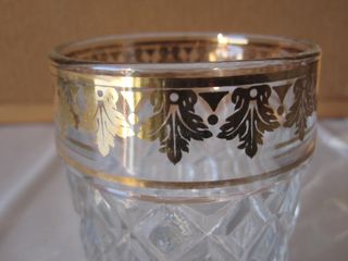 Set 3 bicchieri in vetro da whisky vintage