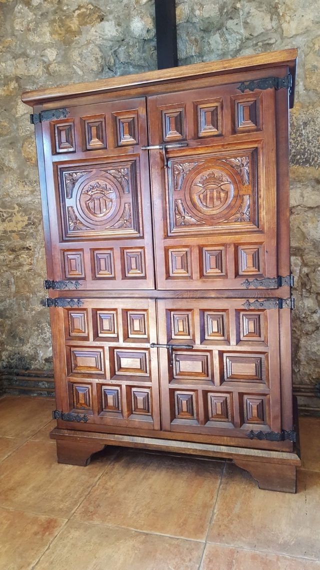 Mueble de tv vintage, años 70