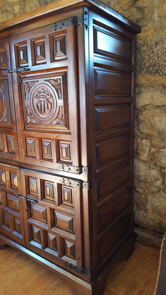 Mueble de tv vintage, años 70