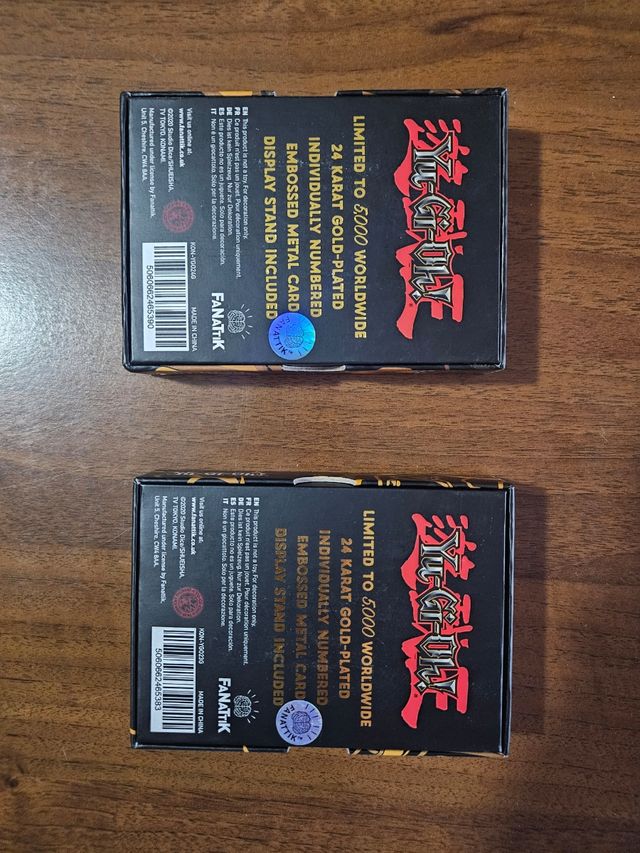 Metal cards Yu-gi-ho!