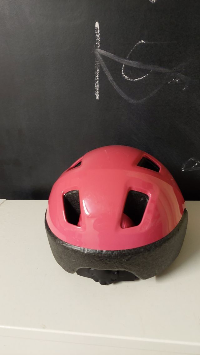 Casco bicicleta niños Btwin 500 rosa