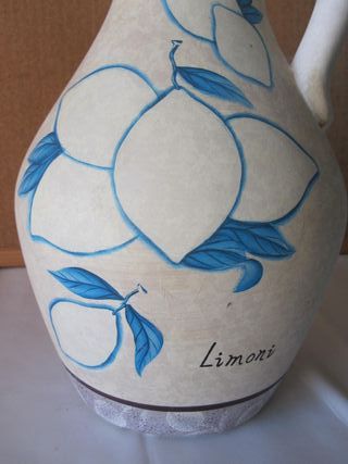 Brocca ornamentale in gesso caraffa con manico