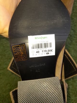 Botín serraje Latouche