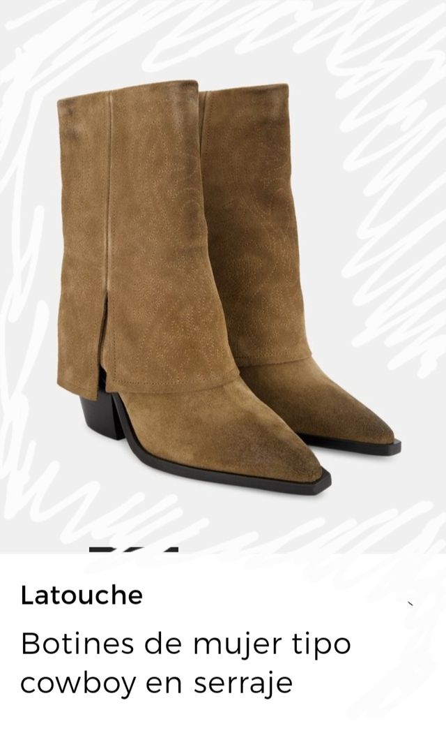 Botín serraje Latouche