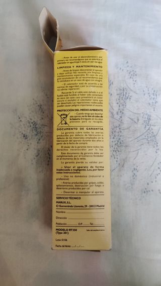 Calentador de vaso