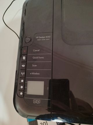 Impresora HP Deskjet 3050 y tinta negra
