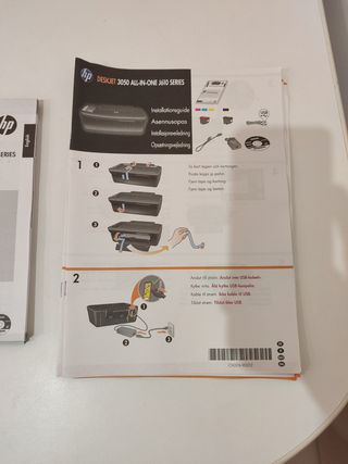 Impresora HP Deskjet 3050 y tinta negra
