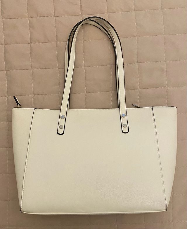 Borsa tote bianca