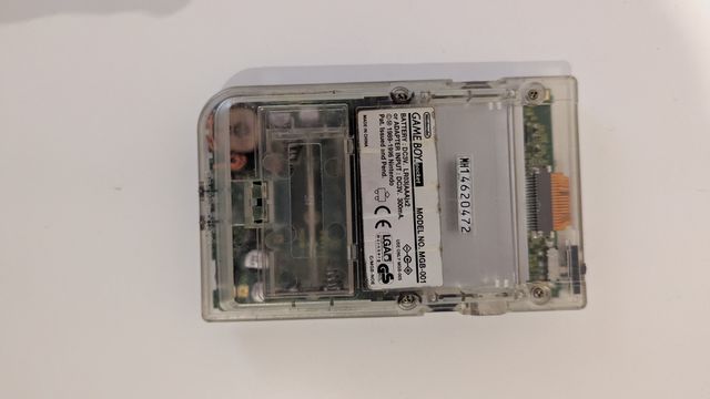 Game Boy Pocket con caja