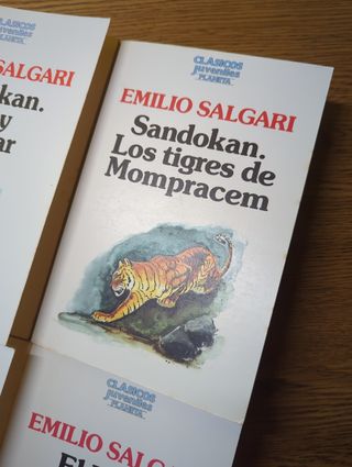 Libros de Emilio Salgari