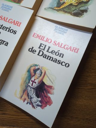 Libros de Emilio Salgari