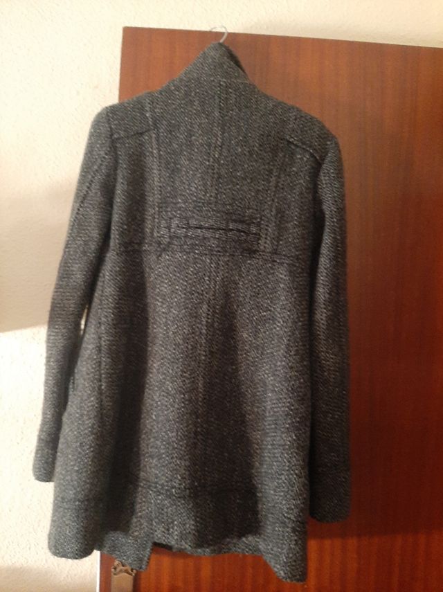 Chaqueton gris Bershka