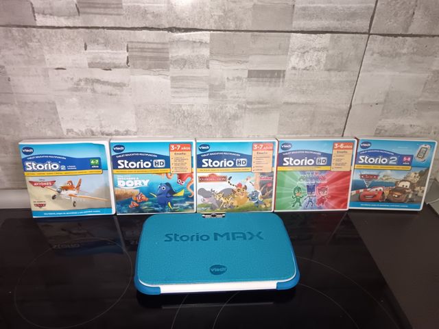 Vtech storio Max XL con juegos