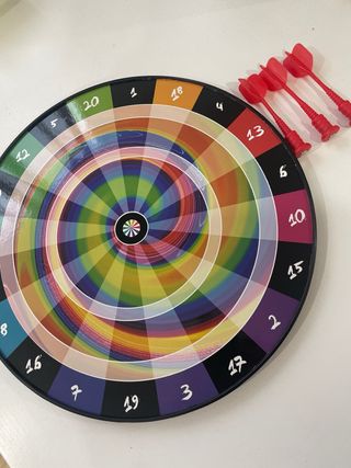 Juego dardos infantil