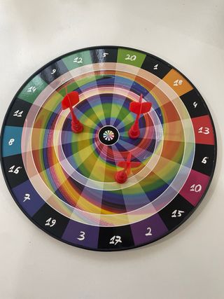 Juego dardos infantil