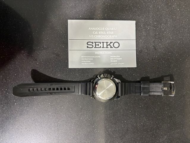 Reloj Seiko cronógrafo