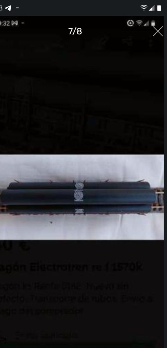 Vagon Electrotren Ref 1570K Transporte d